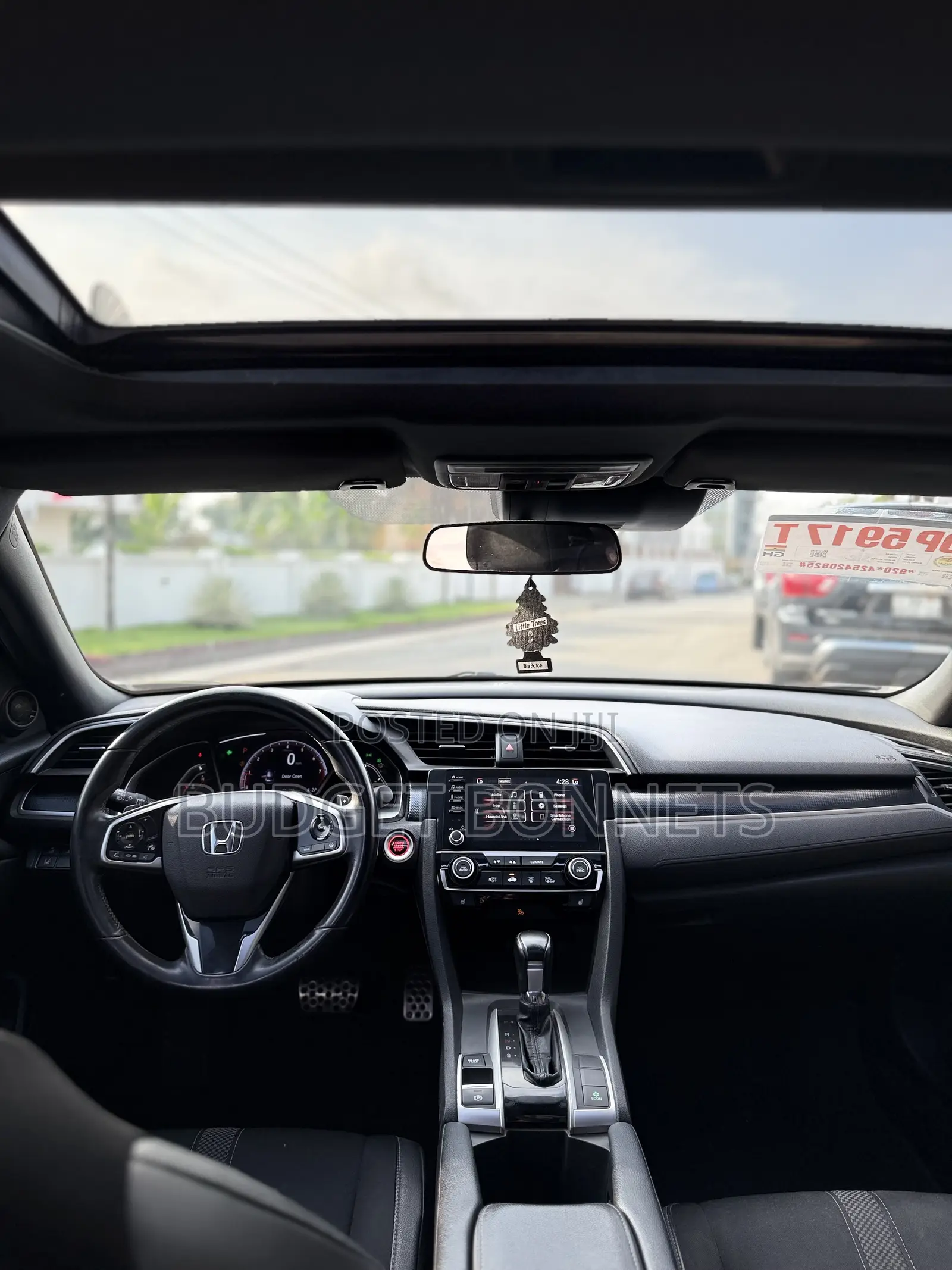 Honda Civic Sport Sedan 2019 Black