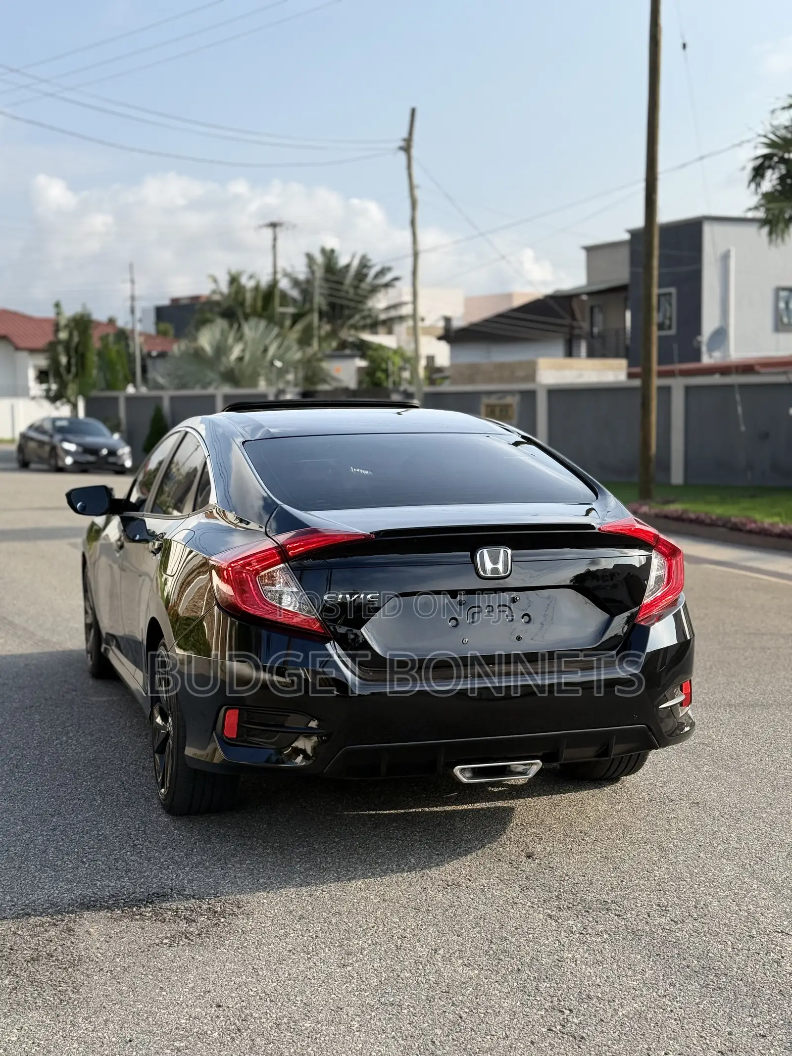 Honda Civic Sport Sedan 2019 Black
