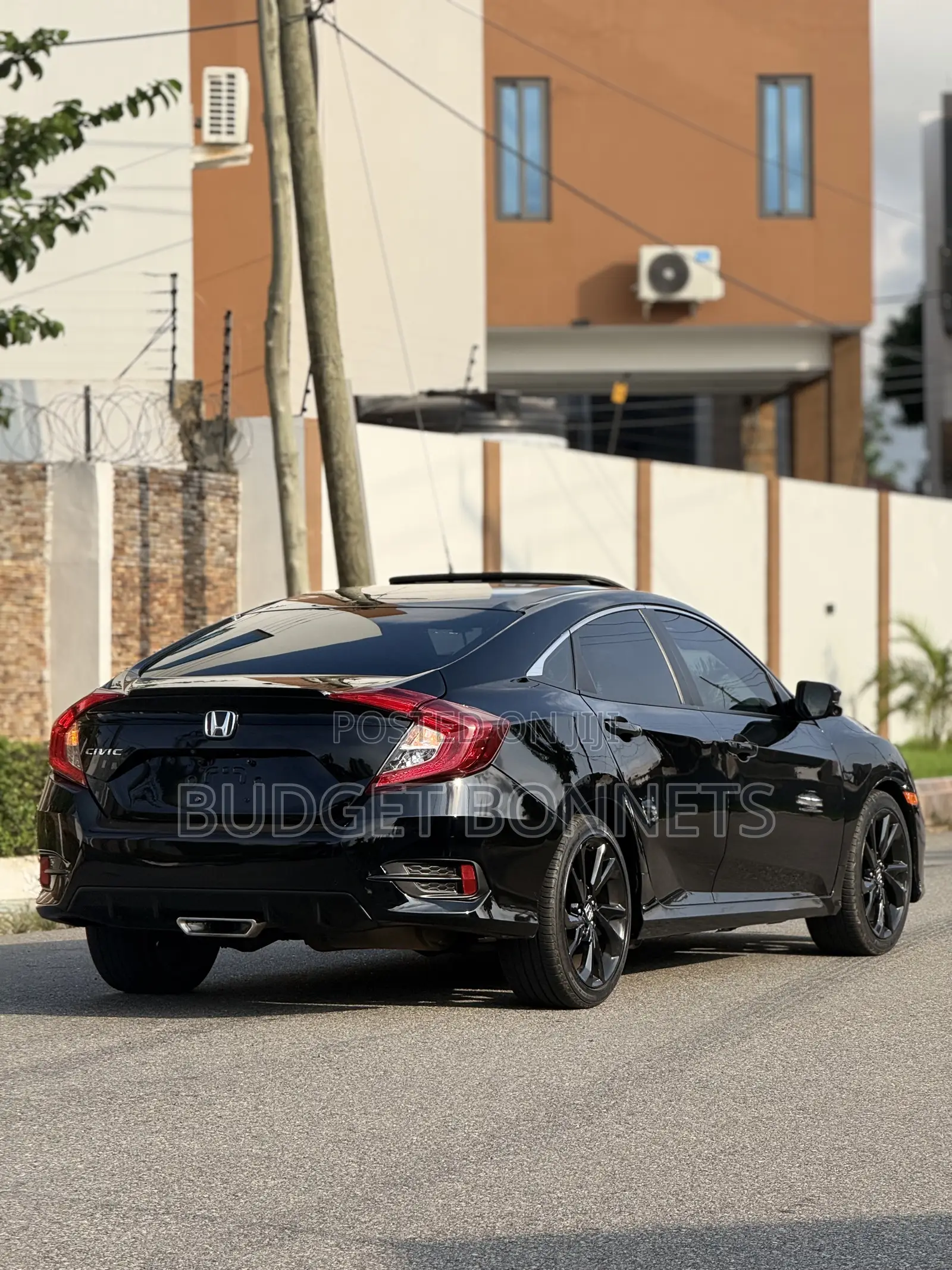 Honda Civic Sport Sedan 2019 Black
