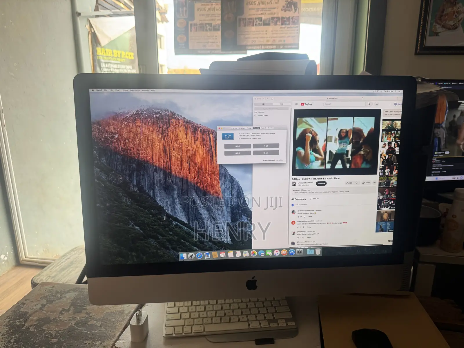 Desktop Computer Apple iMac 16GB Intel Core i5 HDD+SSD 1T