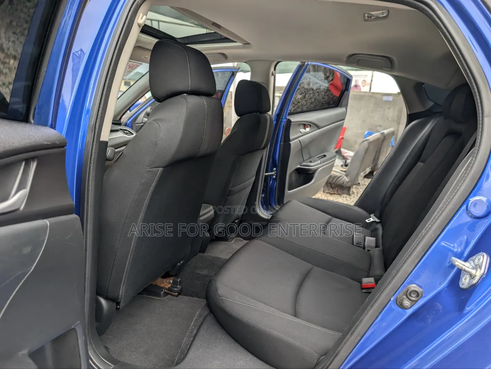 Honda Civic EX 4dr Sedan (2.0L 4cyl) 2017 Blue
