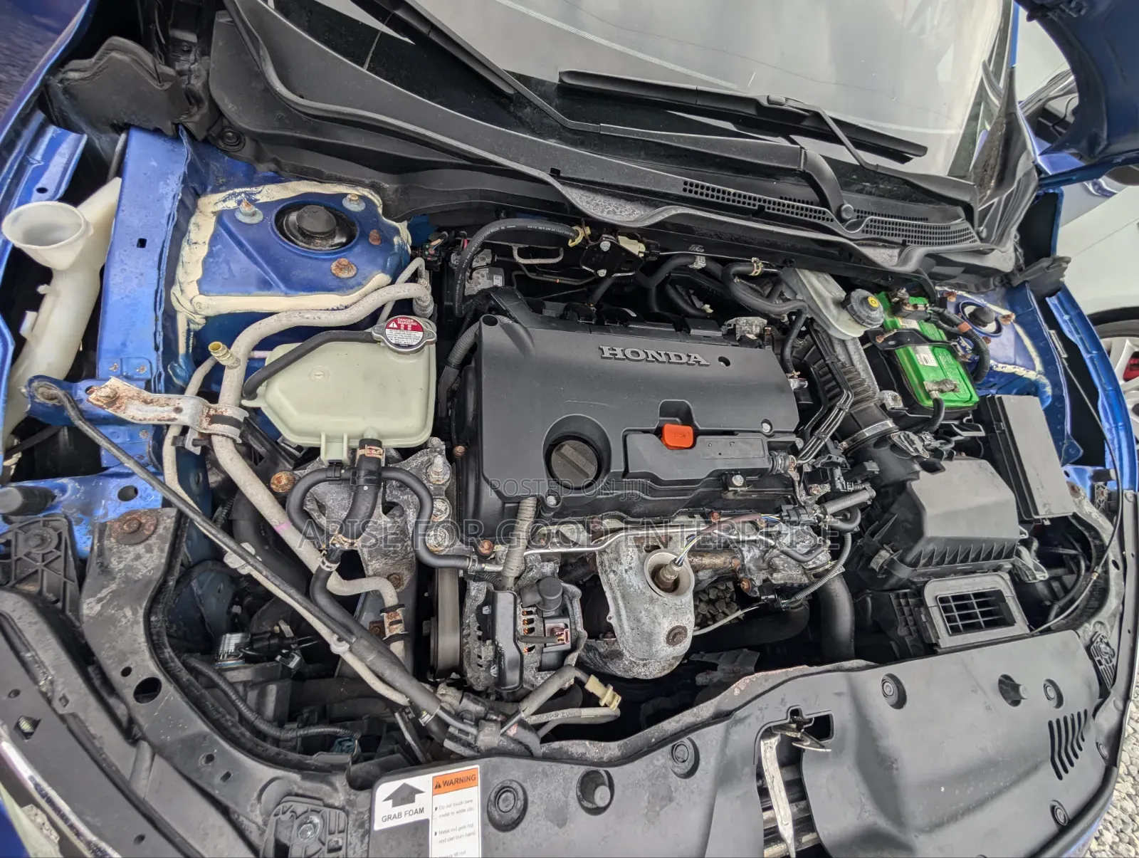 Honda Civic EX 4dr Sedan (2.0L 4cyl) 2017 Blue
