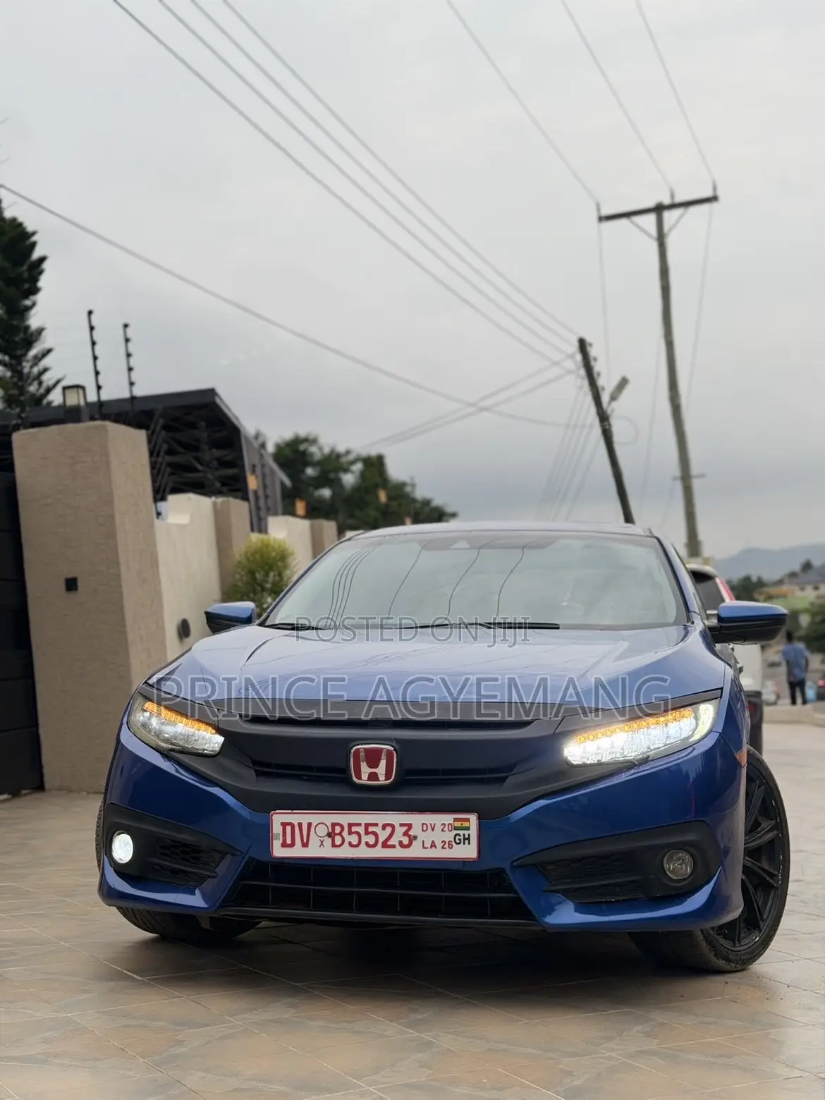 Honda Civic Sport Sedan 2019 Blue