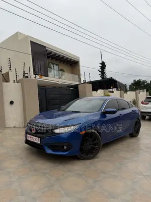 Honda Civic Sport Sedan 2019 Blue
