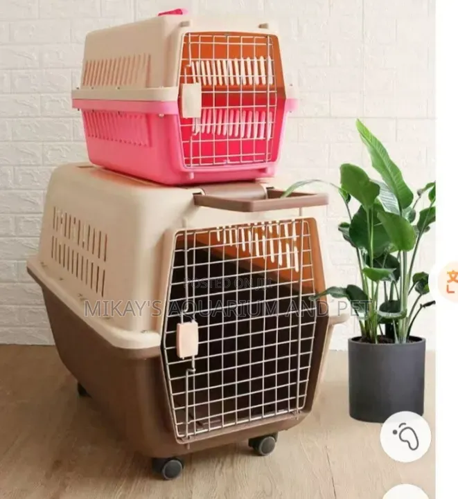 Ventilated Plastic Dog and Cat Crates