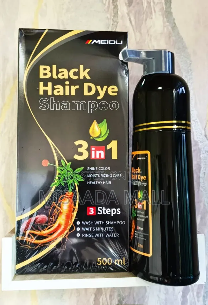 Black Hair Dye Shampoo