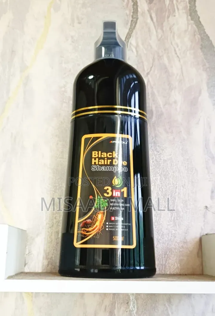 Black Hair Dye Shampoo