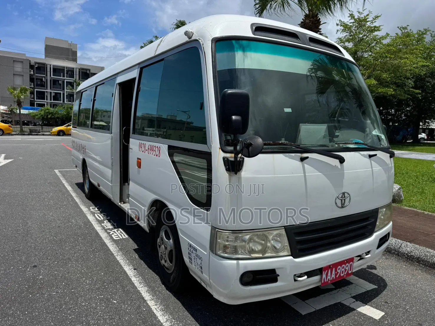 Toyota Coaster 2012 White