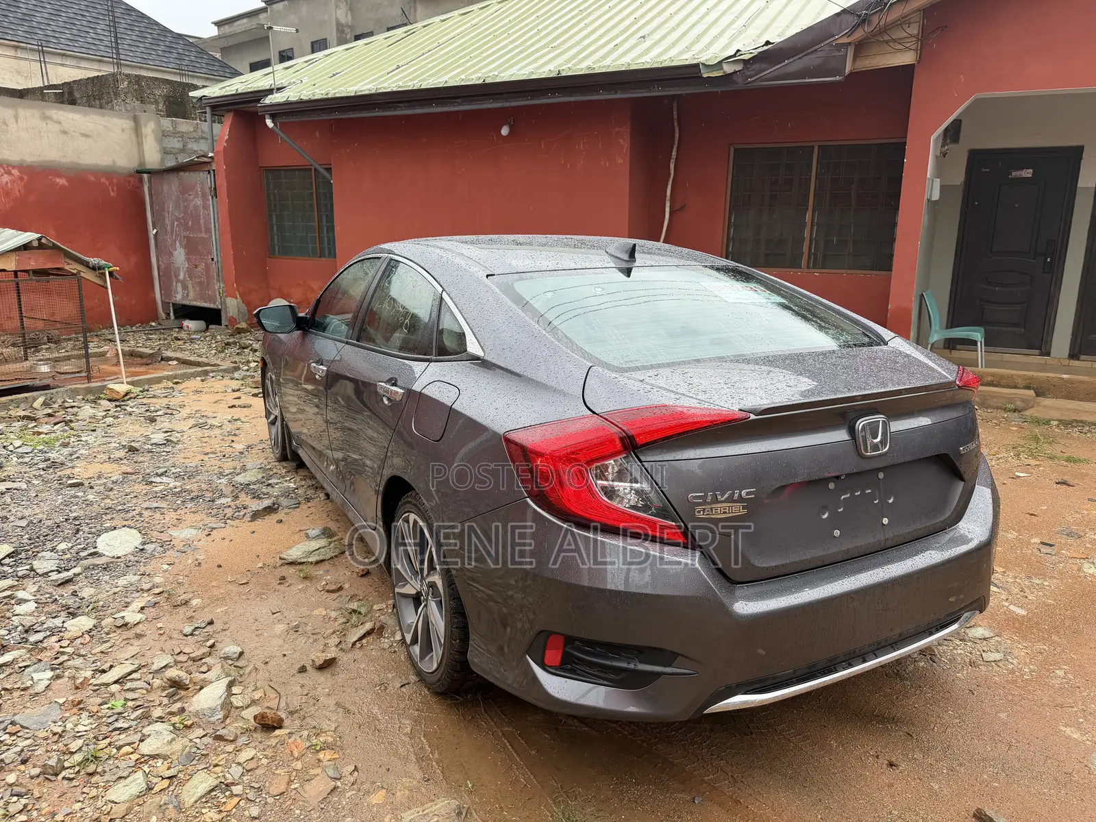 Honda Civic Touring Sedan 2019 Gray