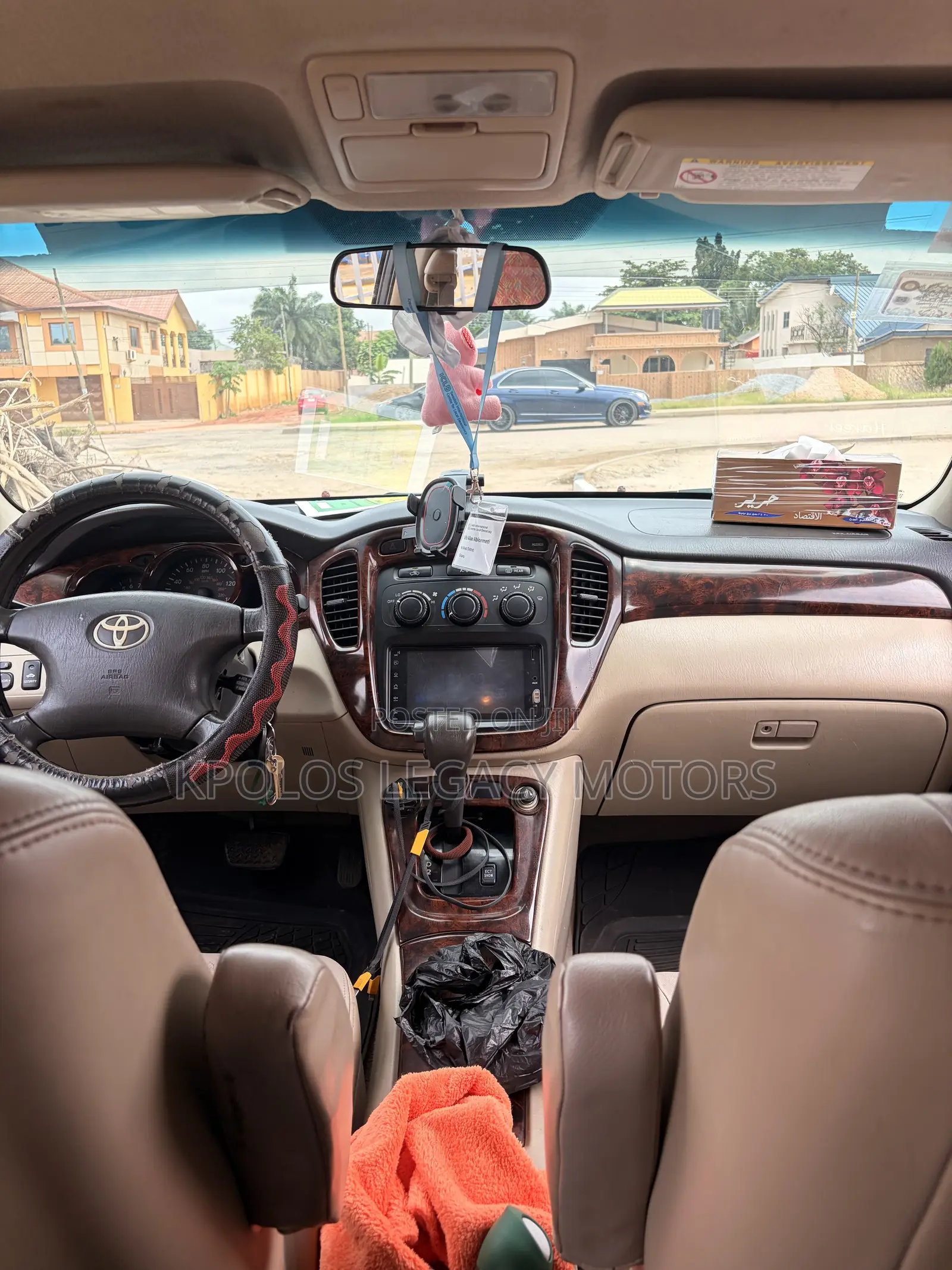 Toyota Highlander 4x4 2007 Red