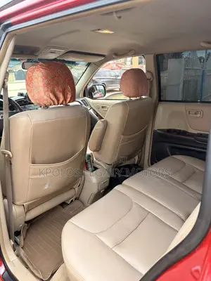 Toyota Highlander 4x4 2007 Red