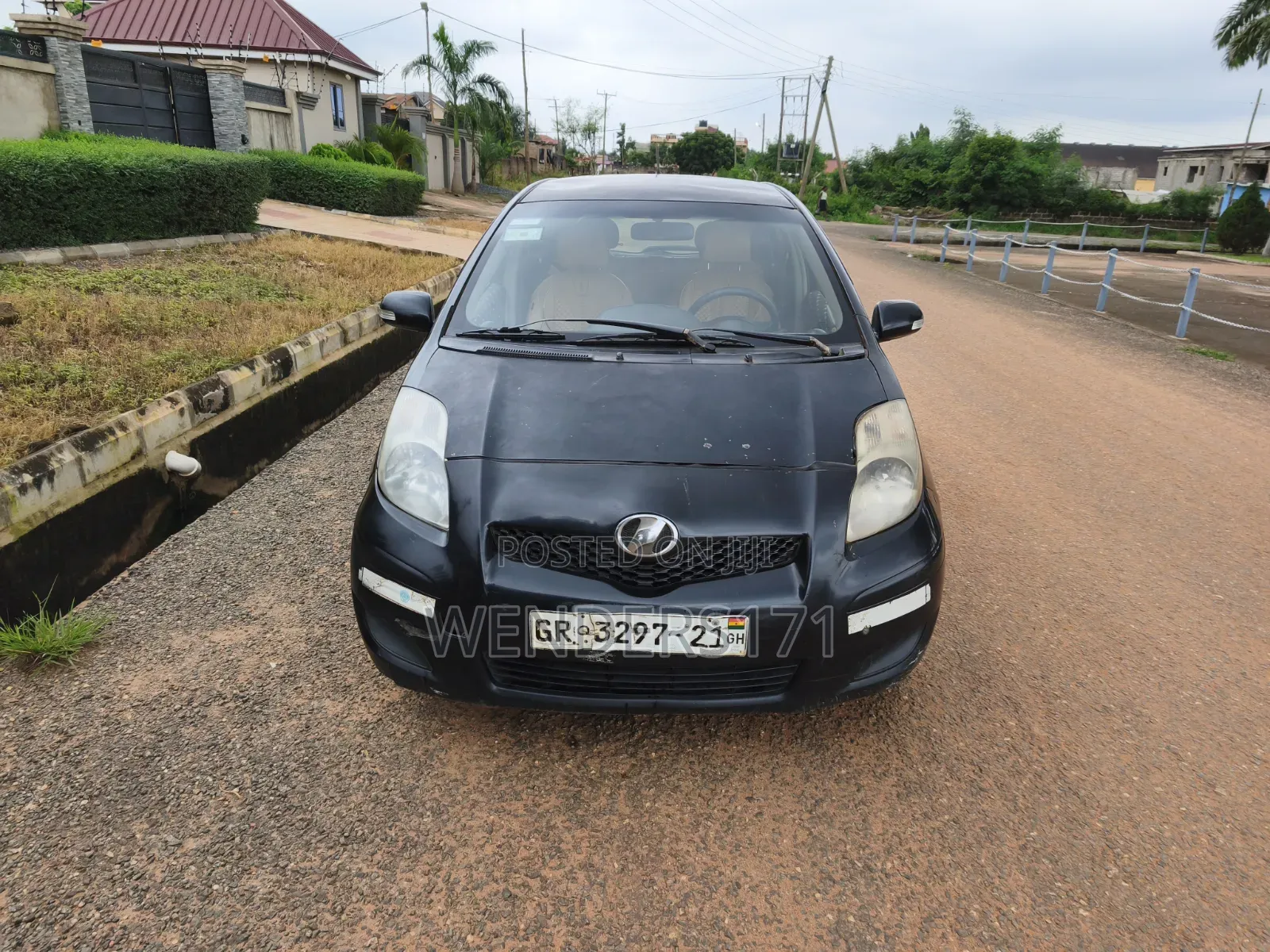 Toyota Vitz 1.0 FWD 5dr 2009 Black
