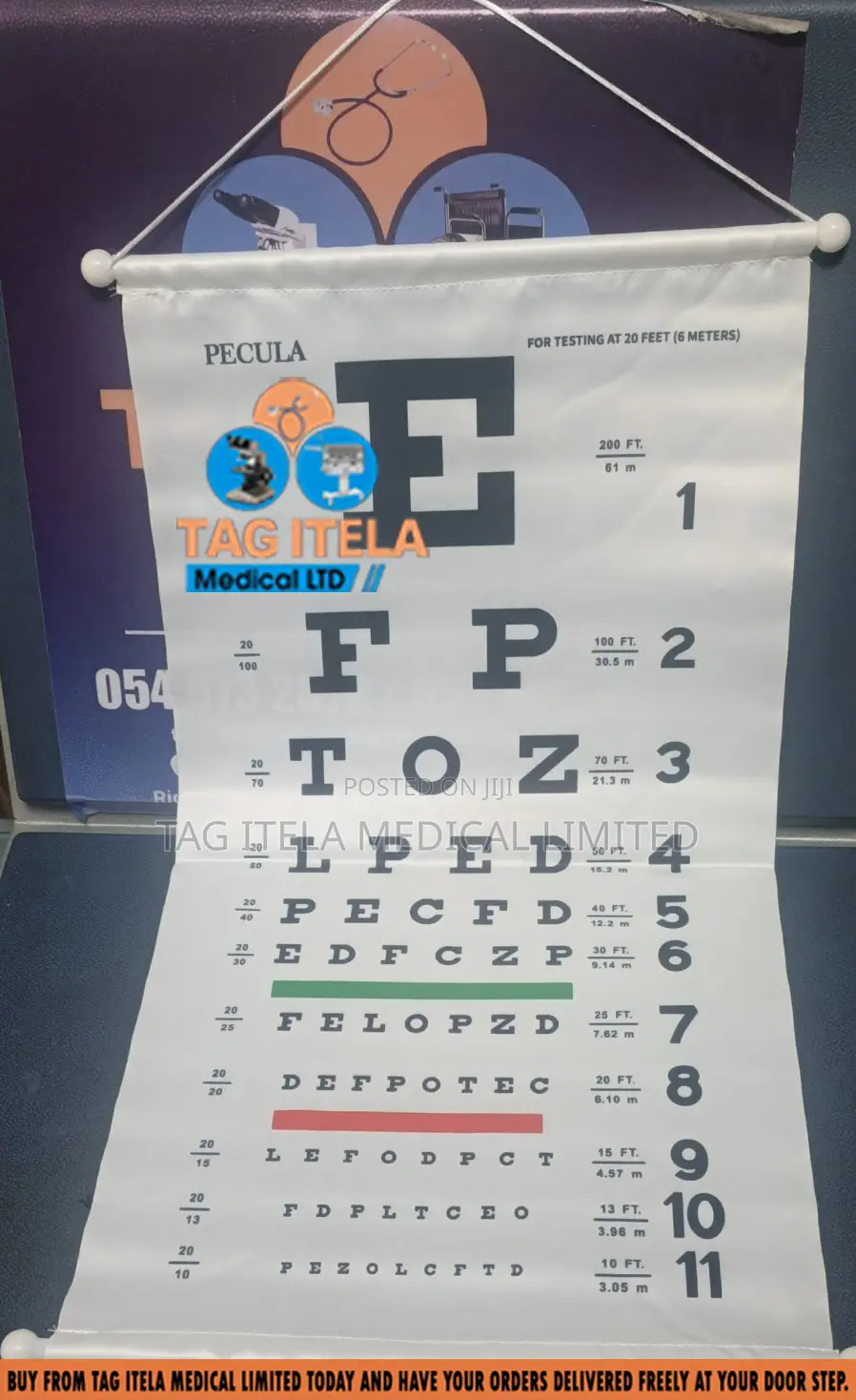 Snellen Eye Chart