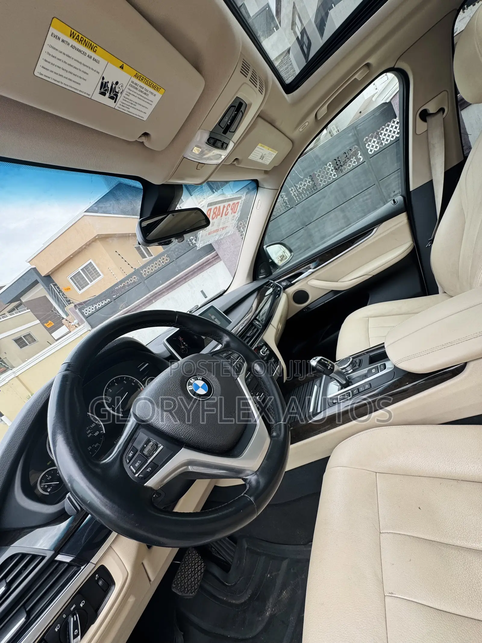 BMW X5 xDrive35i AWD (3.0L 6cyl 8A) 2017 White