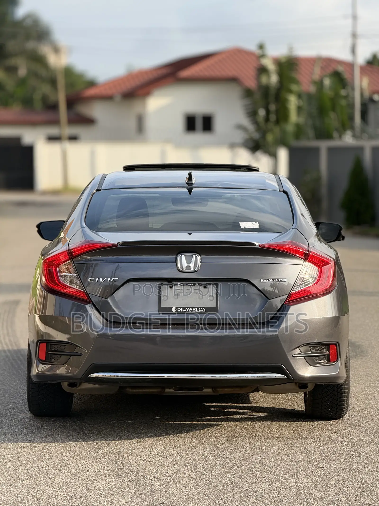Honda Civic Touring Sedan 2020 Gray