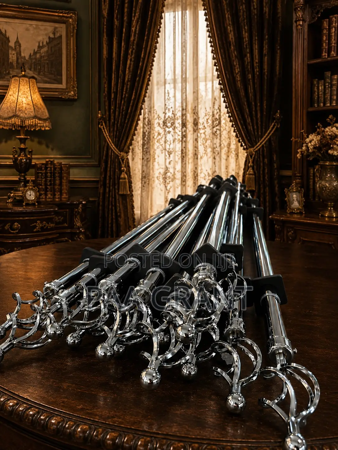 Luxury Look Industrial Strenght (Extendable Curtains Rods