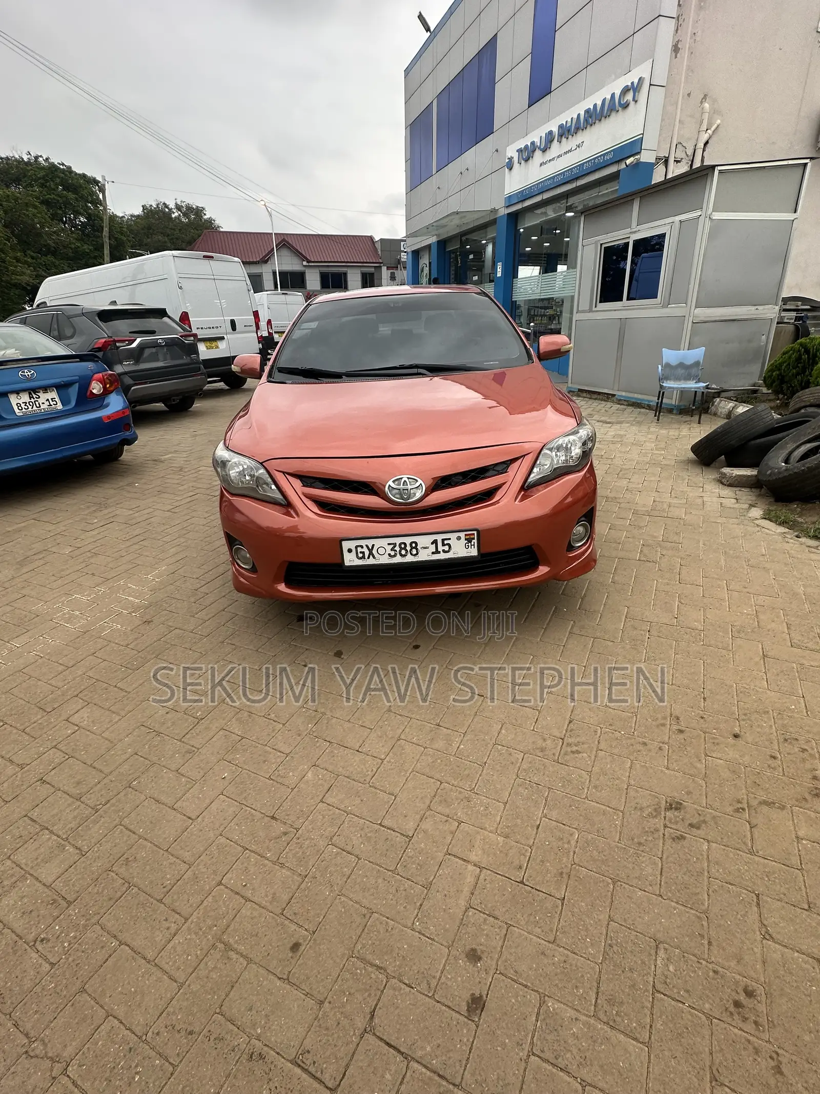 Toyota Corolla 2013 Orange