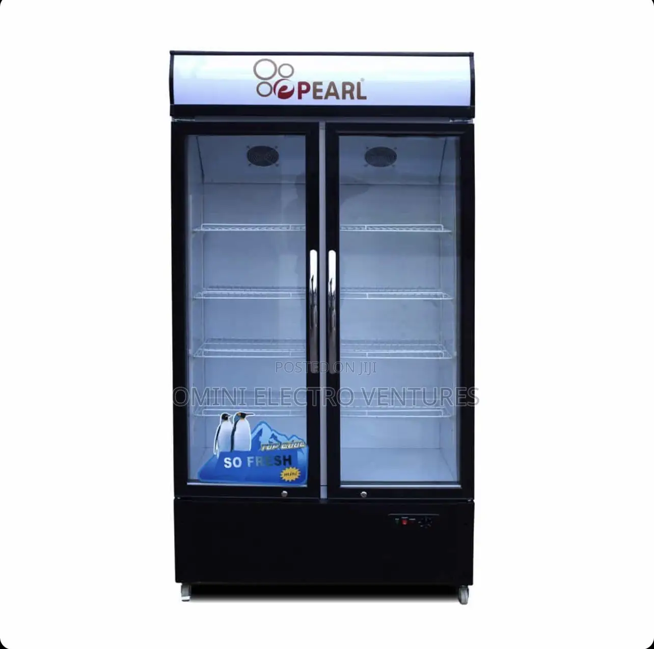 All New Pearl Double Door Display Frigde