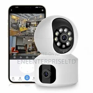 Double Screen Full Hd Security Camera With Alarm