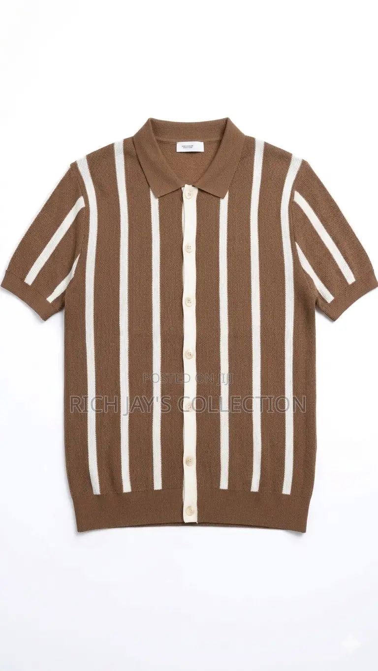 Full Button Knit Shirt