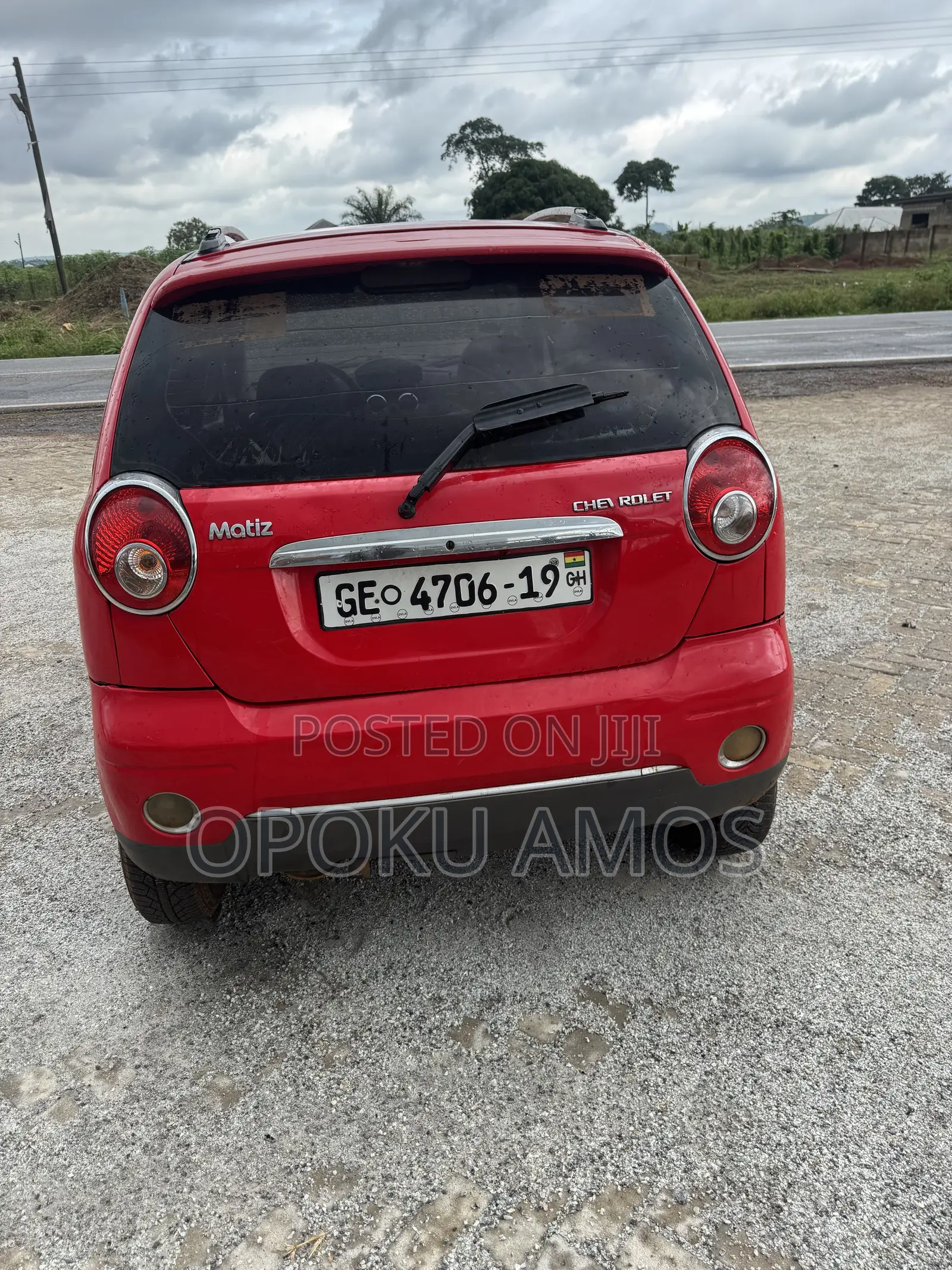 Chevrolet Matiz 2010 Red