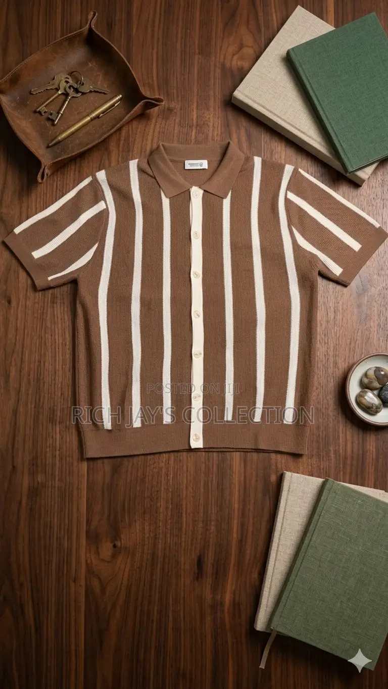 Full Button Knit Shirt