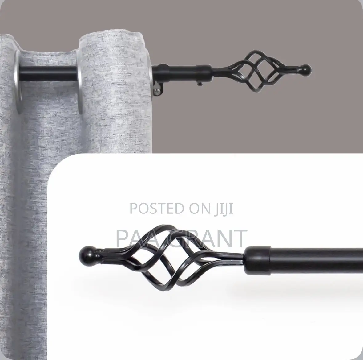 Weak Rods Ends Here (Extendable Strong Curtains Rods