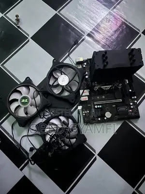 Msi Mother Board With 3 RGB Fans