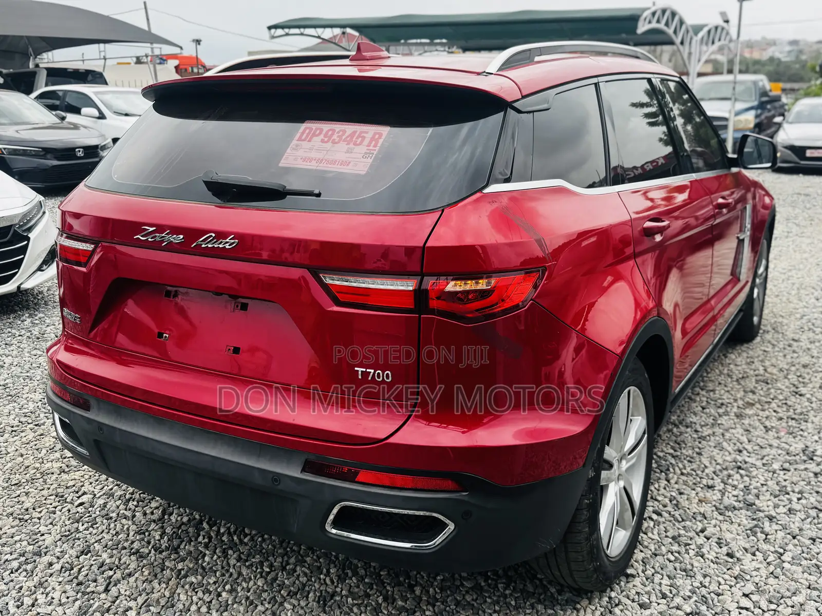 Zotye T700 2018 Burgundy