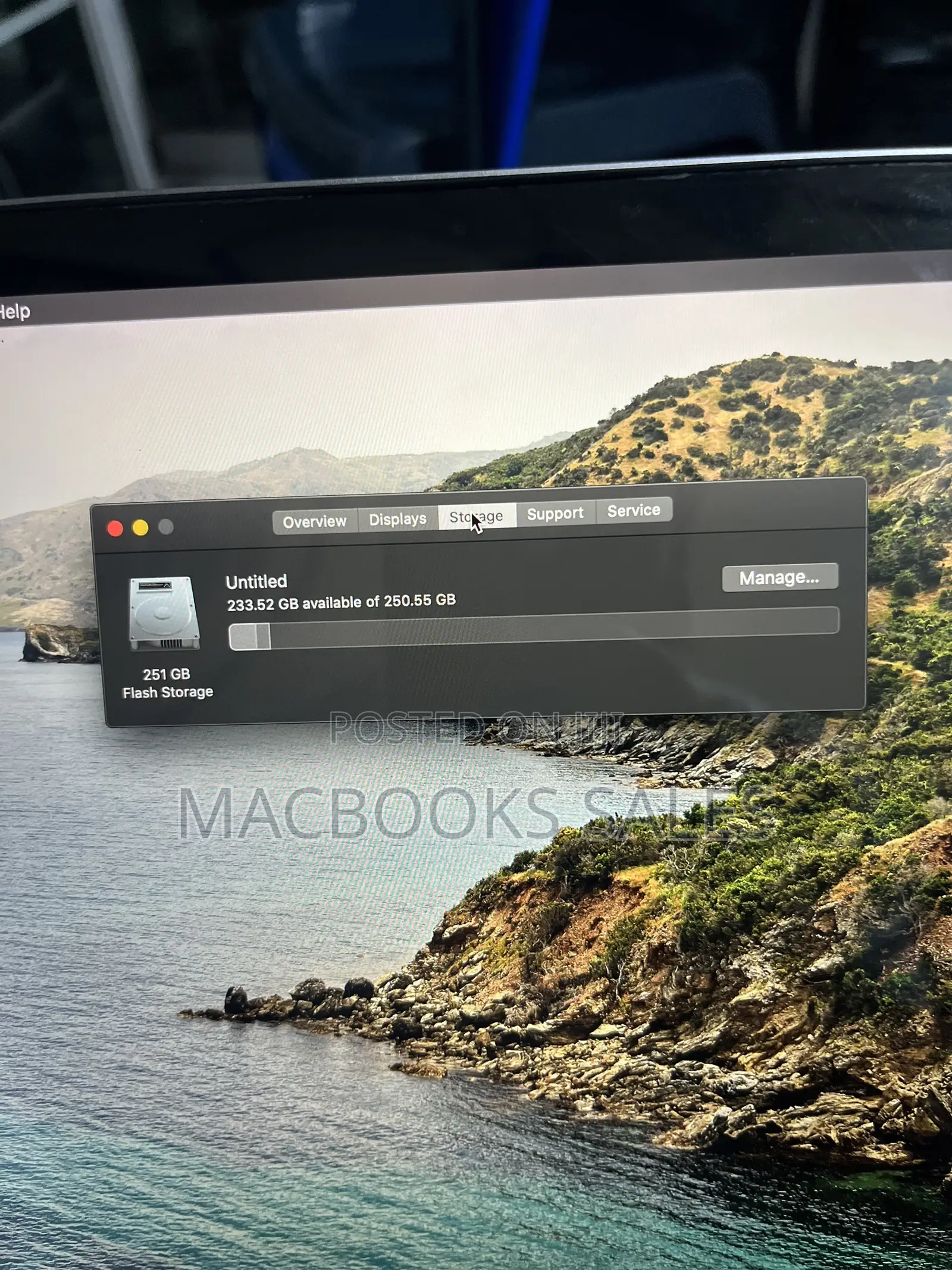 Laptop Apple MacBook Pro 2017 16GB Intel Core i7 SSD 256GB
