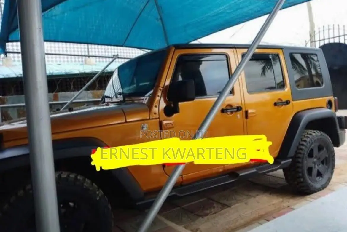 Jeep Wrangler 2008 Yellow