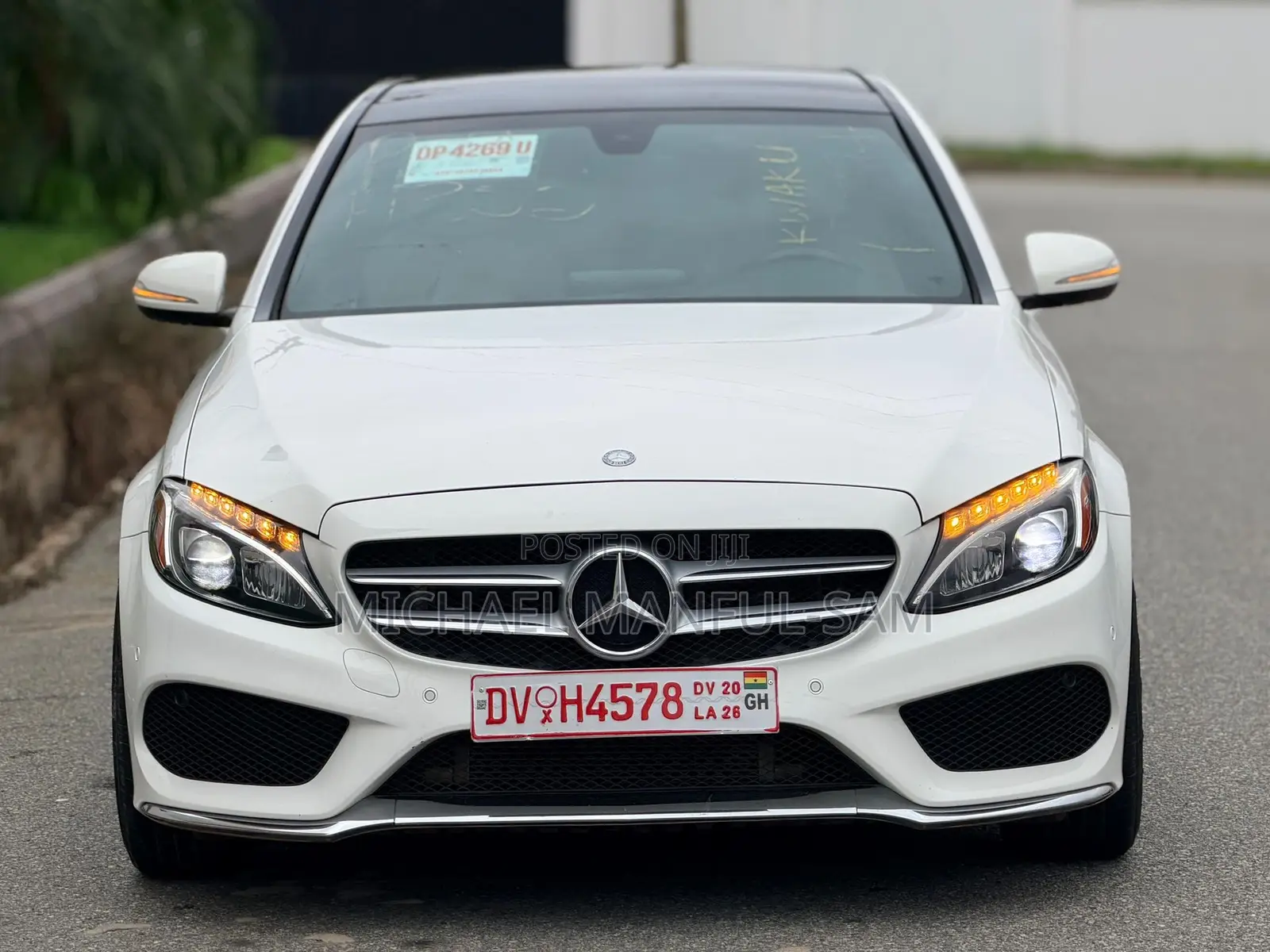 Mercedes-Benz C300 Sport 4Matic Sedan AWD (2.0L 4cyll 7A) 2016 White