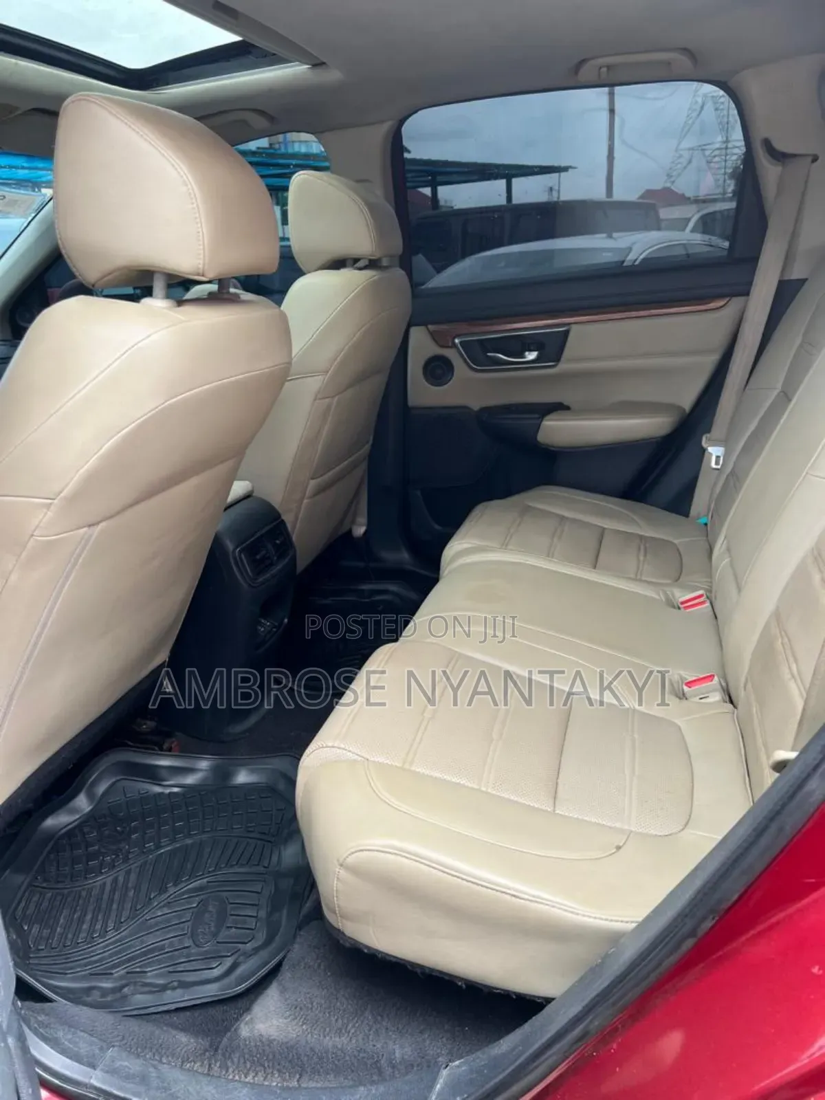 Honda CR-V EX-L 4dr SUV (1.5L 4cyl CVT) 2017 Red