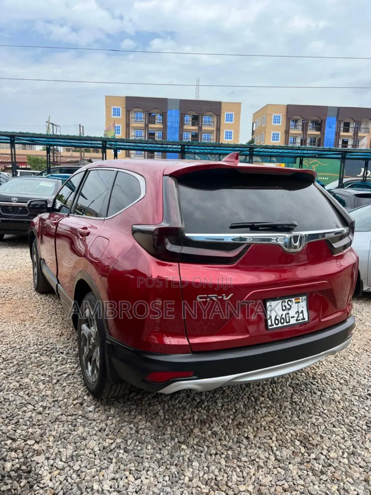 Honda CR-V EX-L 4dr SUV (1.5L 4cyl CVT) 2017 Red