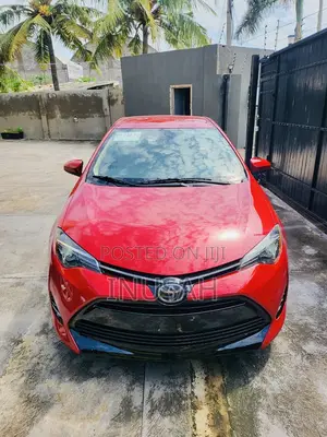 Toyota Corolla LE (1.8L 4cyl 2A) 2019 Red