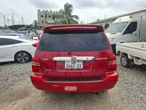 Toyota Highlander 2007 Red