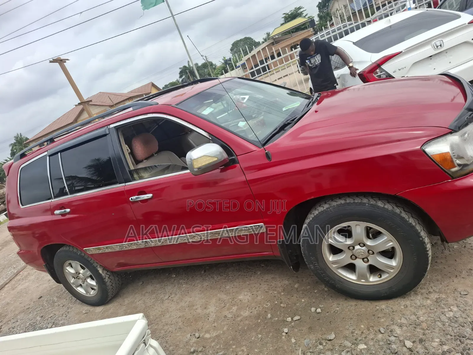 Toyota Highlander 2007 Red