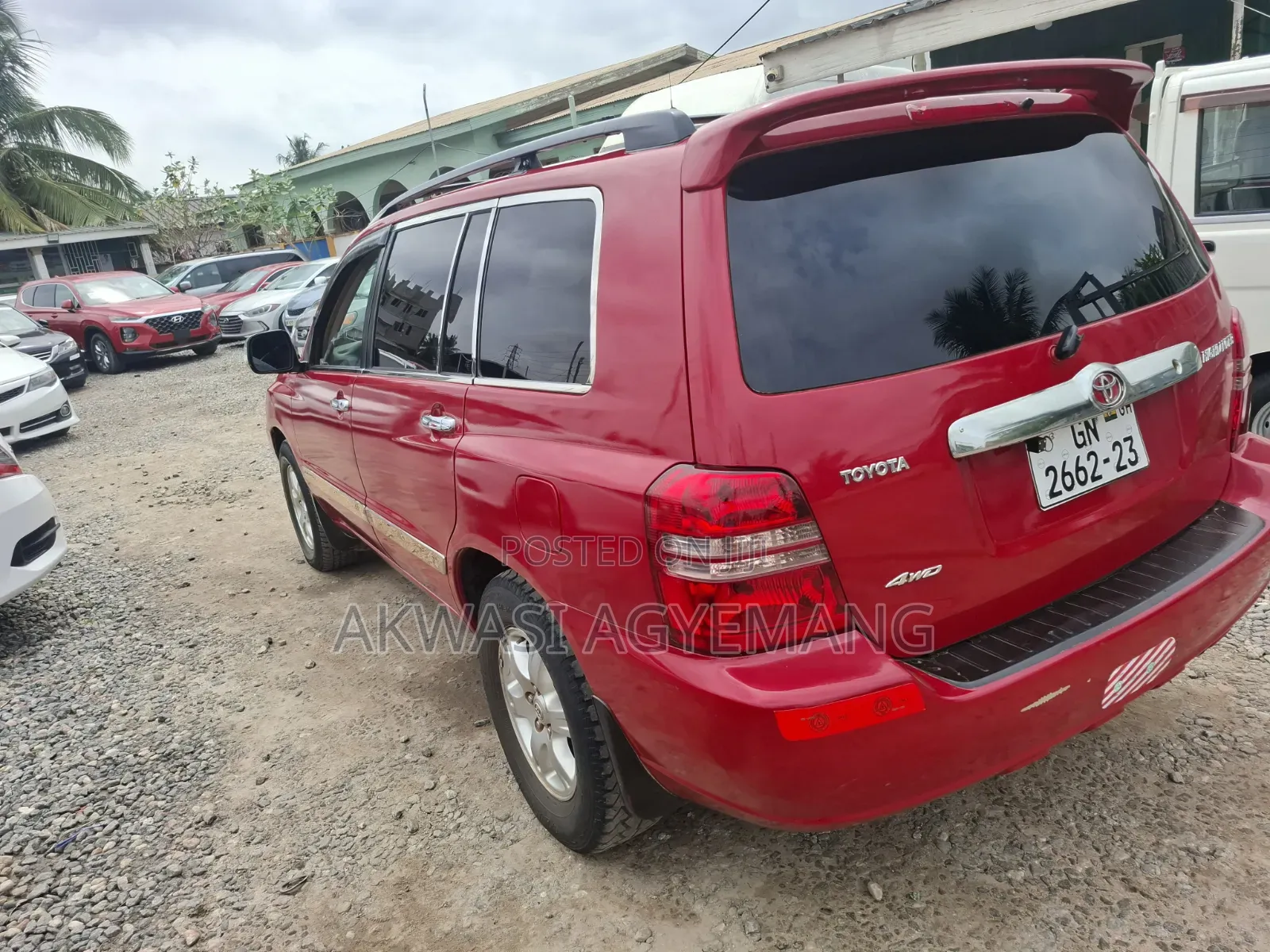 Toyota Highlander 2007 Red