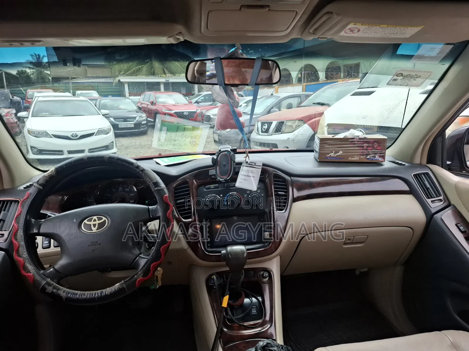 Toyota Highlander 2007 Red
