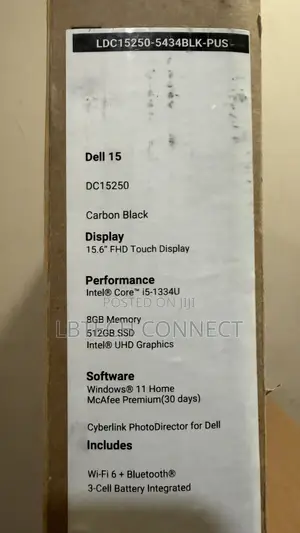 New Laptop Dell Inspiron 15 8GB Intel Core i5 SSD 512GB