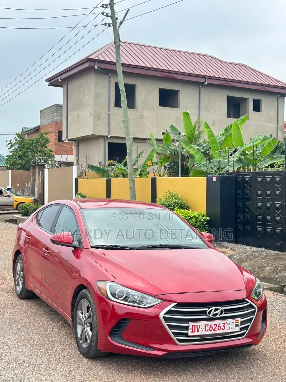 Hyundai Elantra 2017 Red