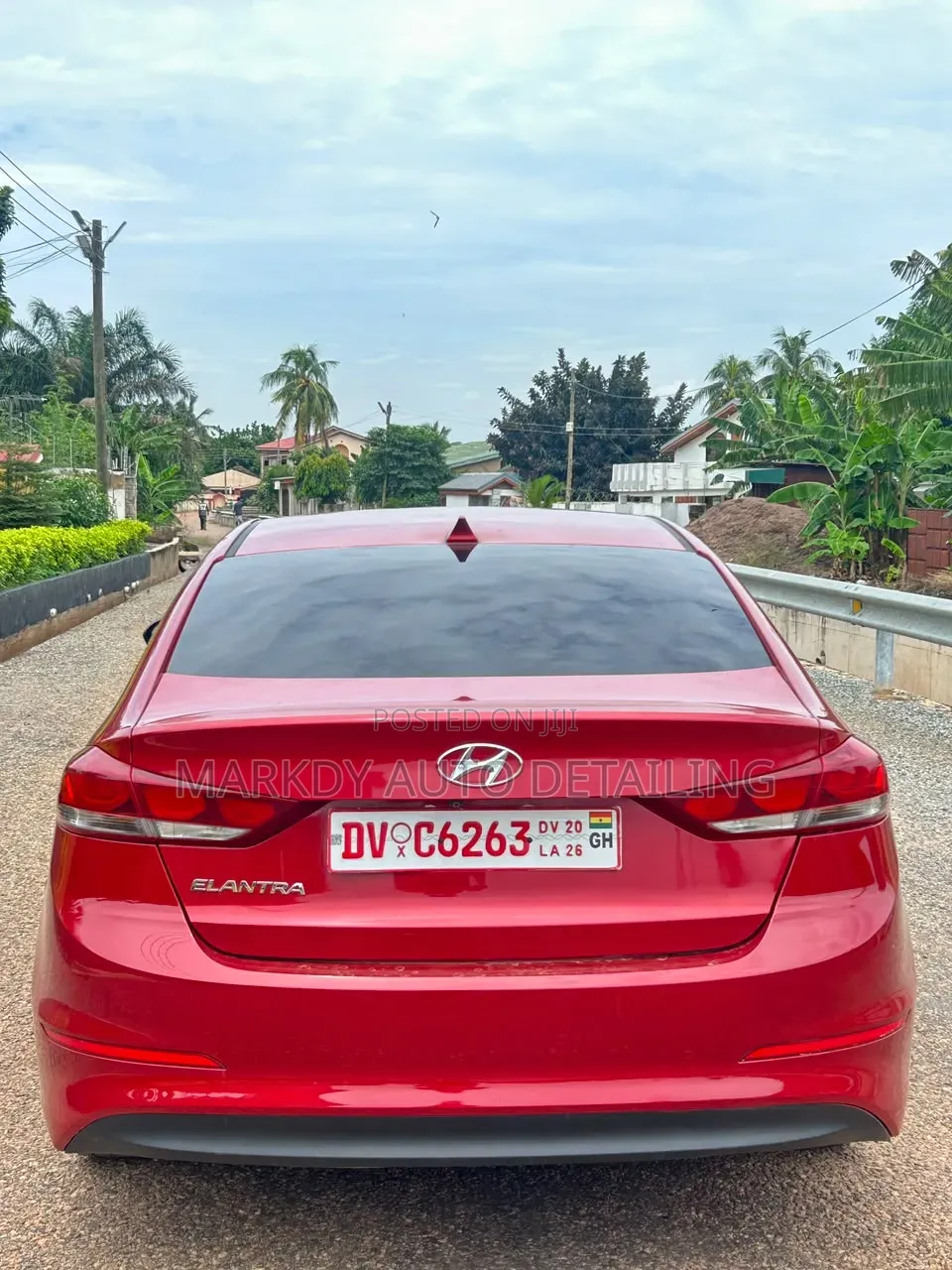 Hyundai Elantra 2017 Red