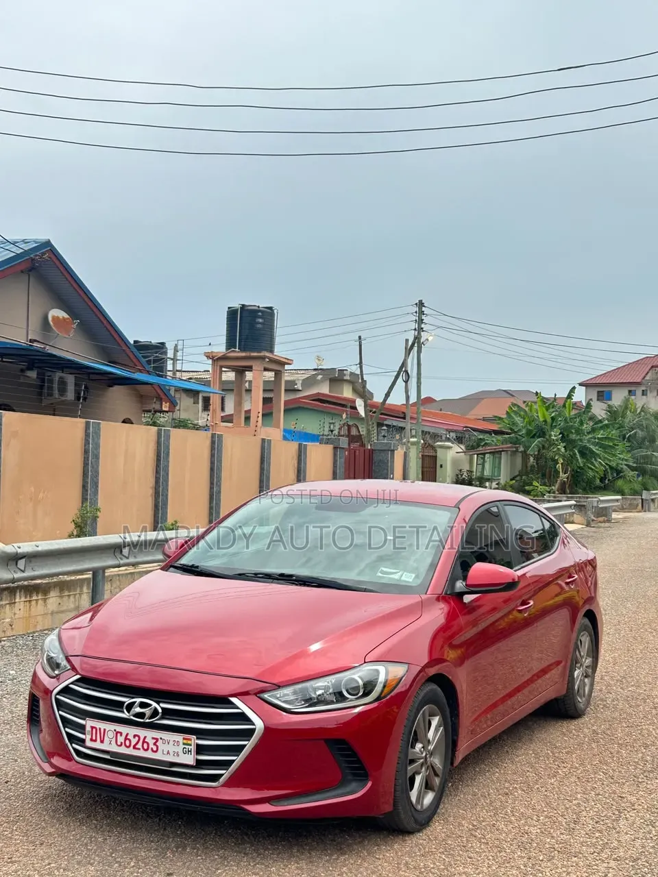 Hyundai Elantra 2017 Red