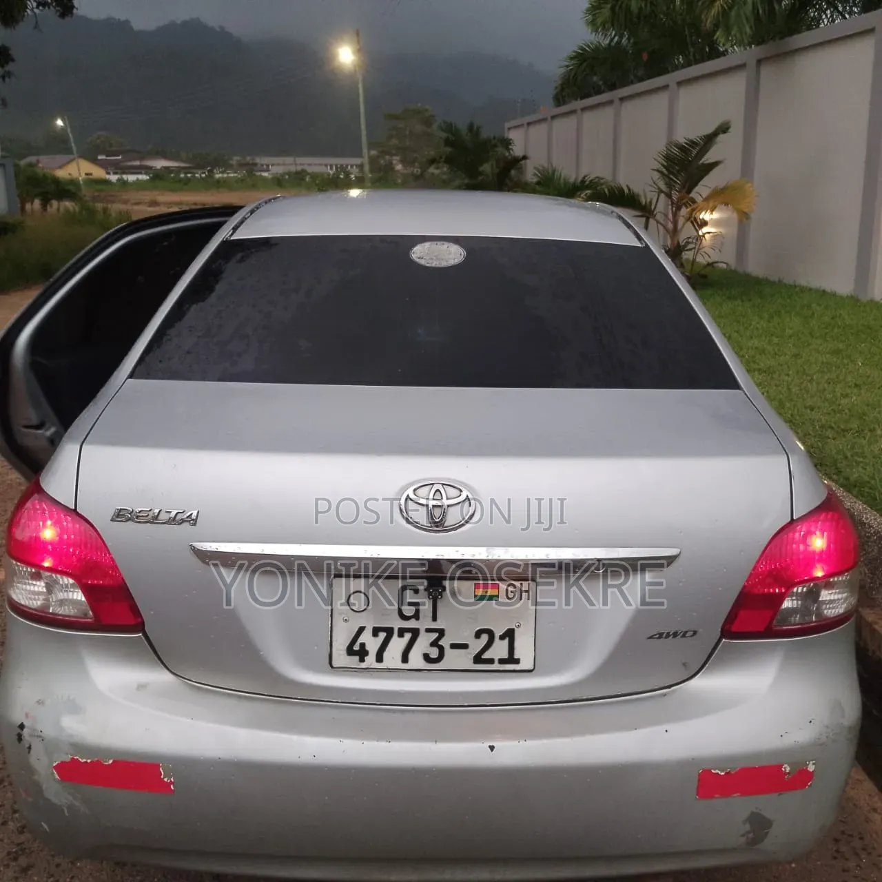 Toyota Belta 2009 Gray