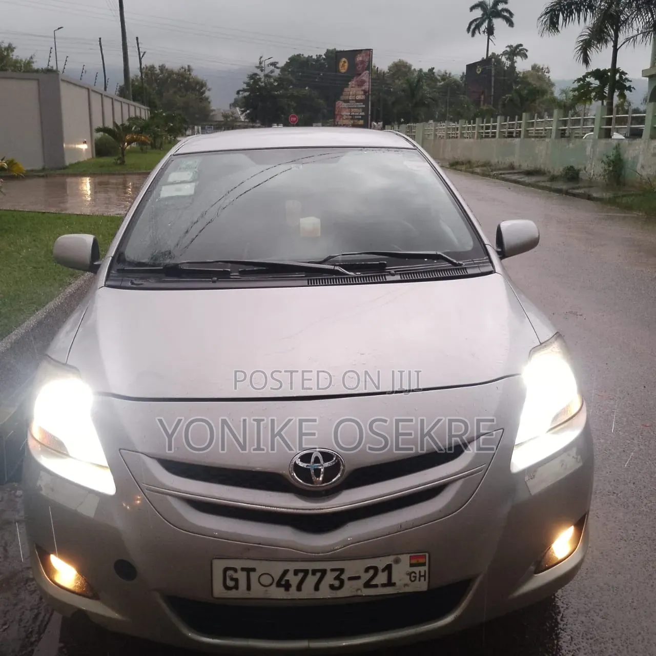 Toyota Belta 2009 Gray