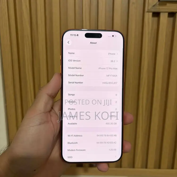 Apple iPhone 17 Pro Max 512 GB Orange