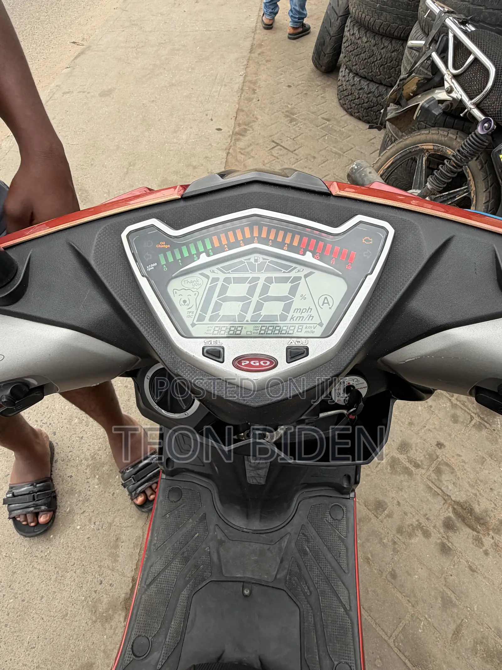 Piaggio Scooter 2020 Red