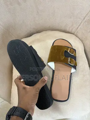Leather Men’S Slippers