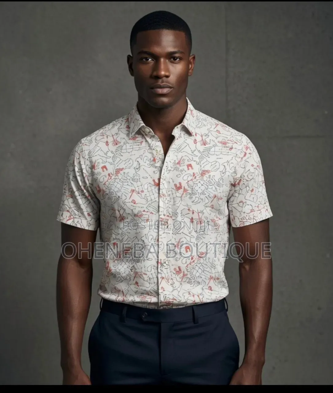 Short Sleeve Casual Shirt for Men