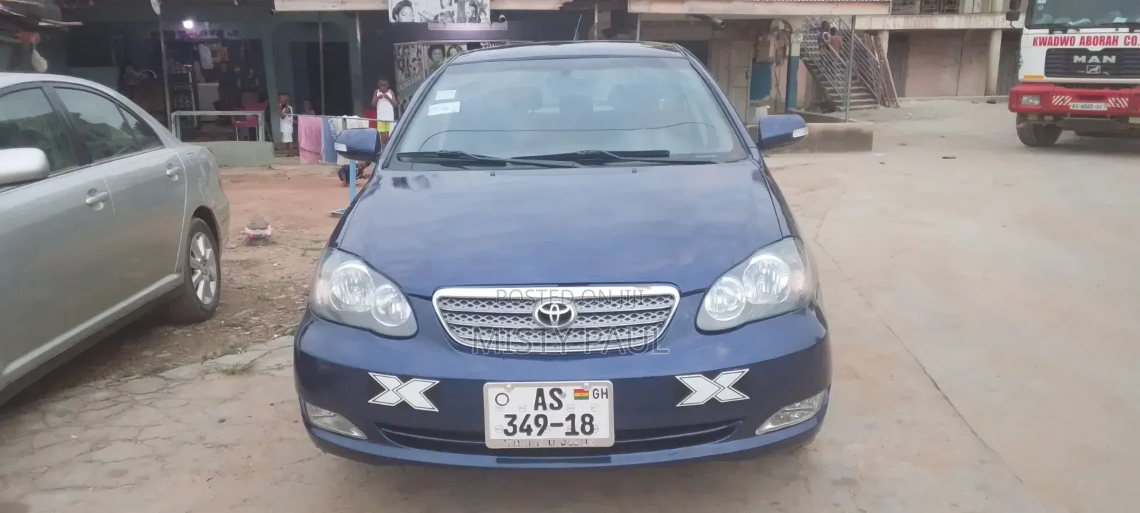 Toyota Corolla 2007 Blue